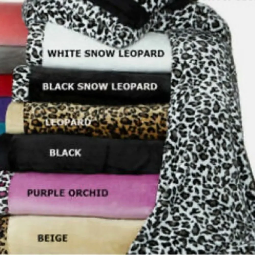 White Snow Leopard Throw‎